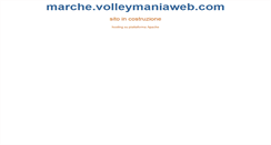 Desktop Screenshot of marche.volleymaniaweb.com